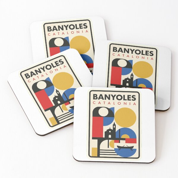 Item preview, Retro Banyoles Bauhaus Geometric Skyline designed and sold by k3rstman1.