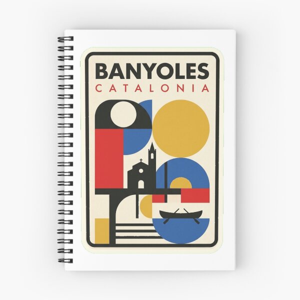 Item preview, Retro Banyoles Bauhaus Geometric Skyline designed and sold by k3rstman1.