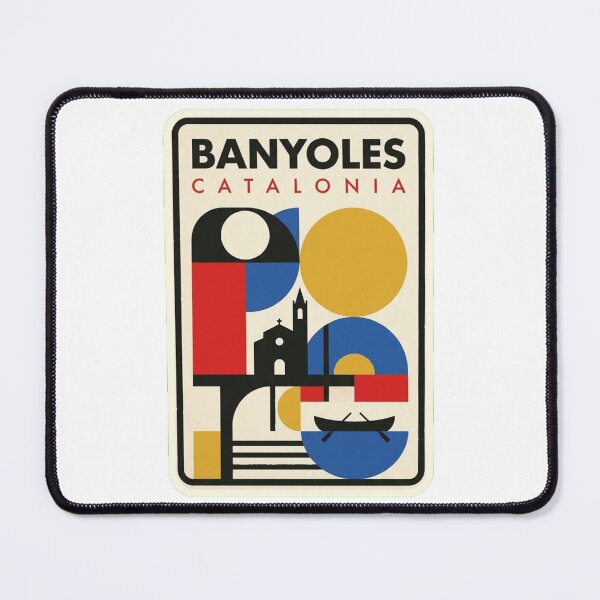 Item preview, Retro Banyoles Bauhaus Geometric Skyline designed and sold by k3rstman1.