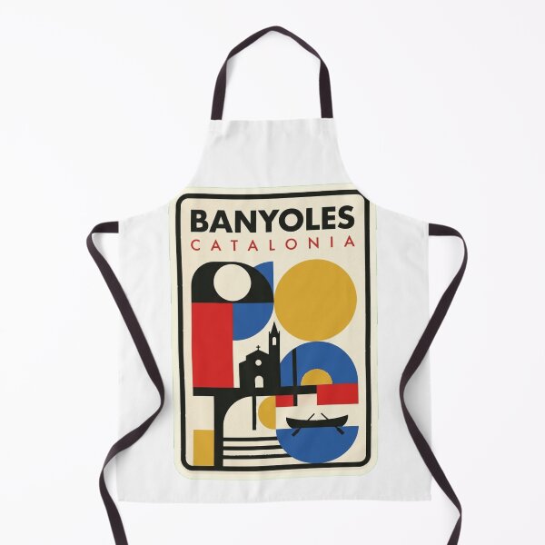 Item preview, Retro Banyoles Bauhaus Geometric Skyline designed and sold by k3rstman1.