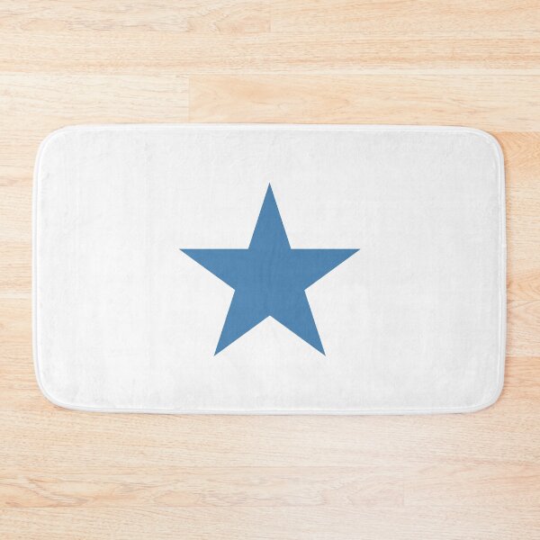 Item preview, Steel Blue Five Point Star designed and sold by pattern-archive.