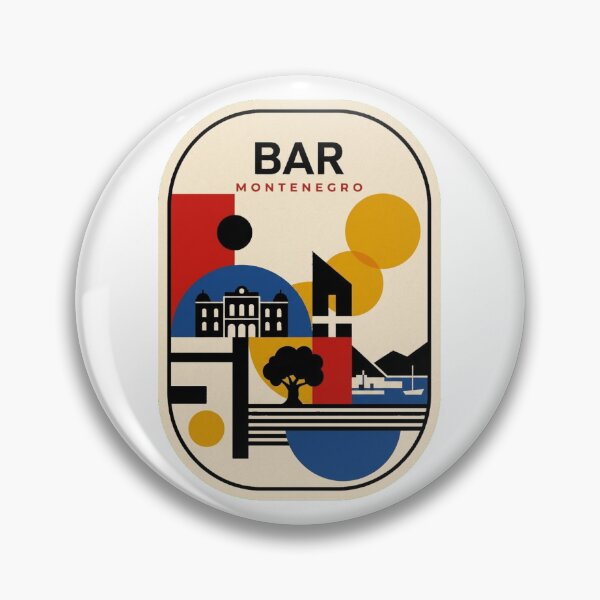 Item preview, Retro Bar Bauhaus Geometric Skyline designed and sold by k3rstman1.
