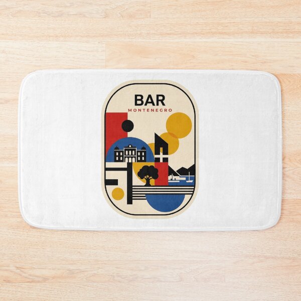 Item preview, Retro Bar Bauhaus Geometric Skyline designed and sold by k3rstman1.
