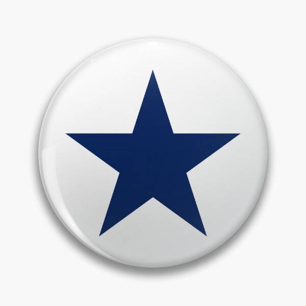 Item preview, Navy Blue Five Point Star designed and sold by pattern-archive.