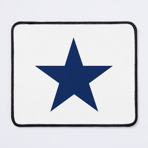 Item preview, Navy Blue Five Point Star designed and sold by pattern-archive.
