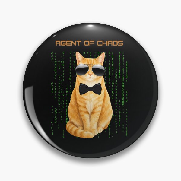 Item preview, Agent of Chaos designed and sold by TheOddLittleShop.
