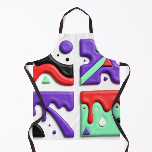 Item preview, fluid forms C colorful geometric quad abstract design designed and sold by SmashingDeals.