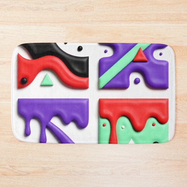 Item preview, fluid forms C colorful geometric quad abstract design designed and sold by SmashingDeals.