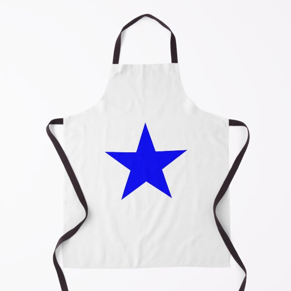 Item preview, Blue Five Point Star designed and sold by pattern-archive.