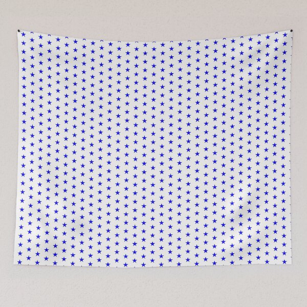 Item preview, Blue Five Point Star designed and sold by pattern-archive.