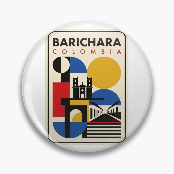 Item preview, Retro Barichara Bauhaus Geometric Skyline designed and sold by k3rstman1.
