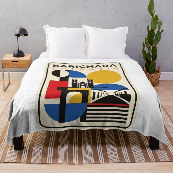 Item preview, Retro Barichara Bauhaus Geometric Skyline designed and sold by k3rstman1.