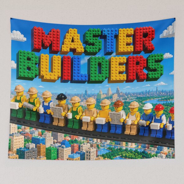Item preview, Master Builders Having Lunch designed and sold by badartgenerator.