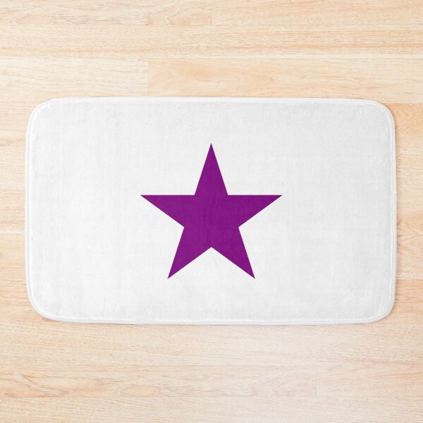 Item preview, Purple Five Point Star designed and sold by pattern-archive.