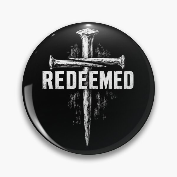 Item preview, Redeemed Cross of Nails Christian Faith Grunge designed and sold by ChristianLife.
