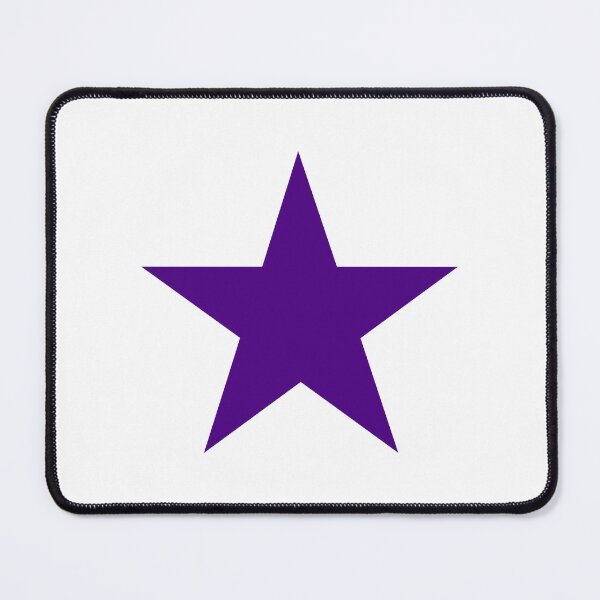Item preview, Dark Purple Five Point Star designed and sold by pattern-archive.