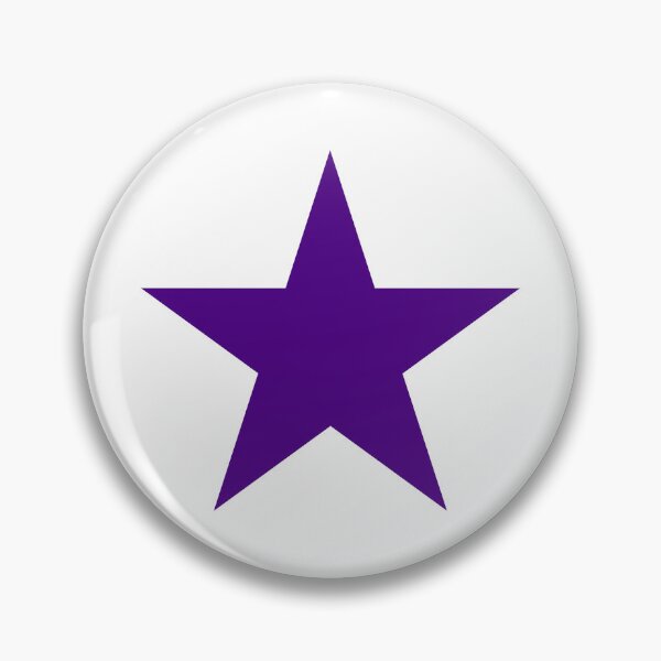 Item preview, Dark Purple Five Point Star designed and sold by pattern-archive.