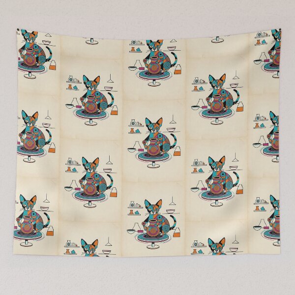 Item preview, Devon Rex Potter designed and sold by PictoVibe.