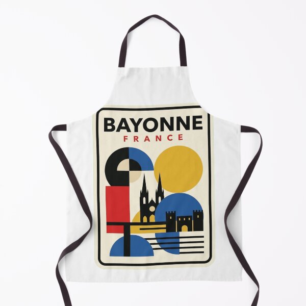 Item preview, Retro Bayonne Bauhaus Geometric Skyline designed and sold by k3rstman1.
