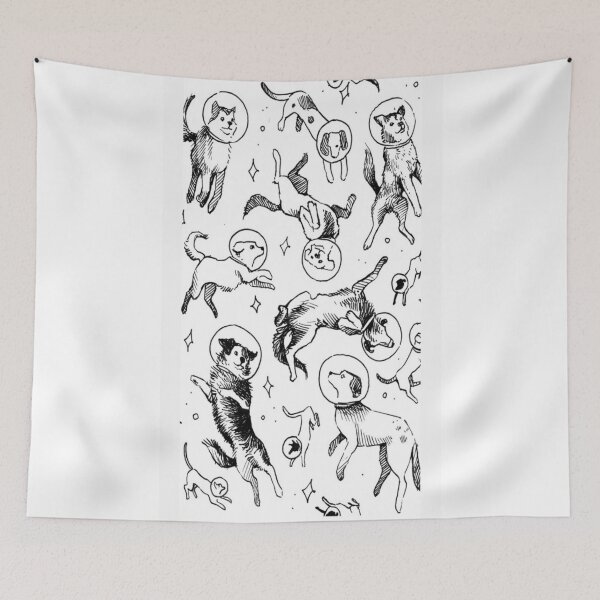 Item preview, Space dogs white designed and sold by RichardIvie.