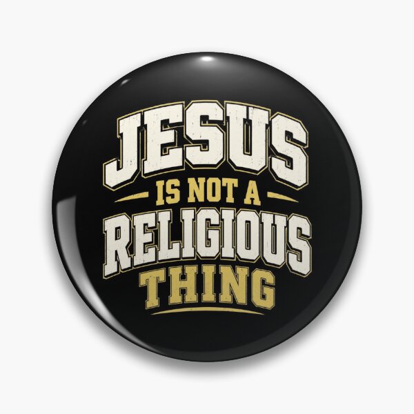 Item preview, Jesus Is Not A Religious Thing designed and sold by ChristianLife.