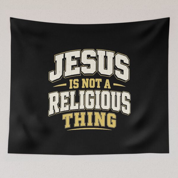 Item preview, Jesus Is Not A Religious Thing designed and sold by ChristianLife.