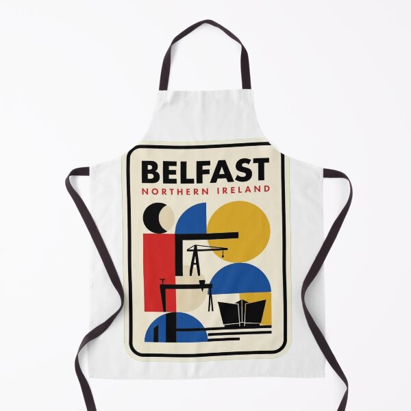 Aperçu de l'œuvre Ligne d'horizon géométrique rétro de Belfast Bauhaus créée et vendue par k3rstman1.
