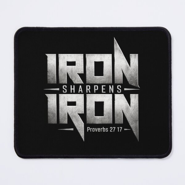 Item preview, Iron Sharpens Iron Proverbs 27:17 designed and sold by ChristianLife.