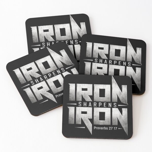 Item preview, Iron Sharpens Iron Proverbs 27:17 designed and sold by ChristianLife.