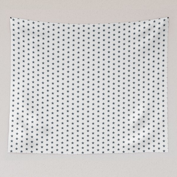 Item preview, Charcoal Five Point Star designed and sold by pattern-archive.