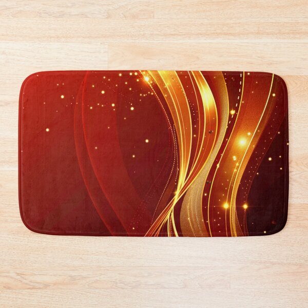 Item preview, Japanese-Inspired Luxurious Red And Golden Abstract Swirl  designed and sold by DEC02.