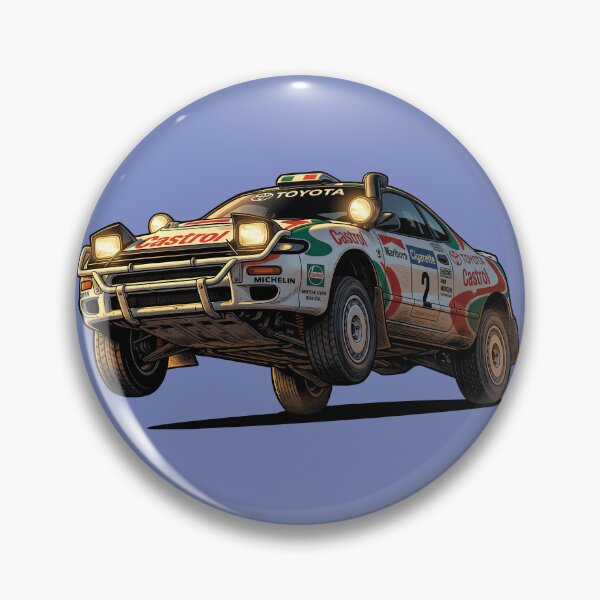 Aperçu de l'œuvre Toyota Celica GT Four Castrol Japan Rally Art créée et vendue par Racing Art Store.