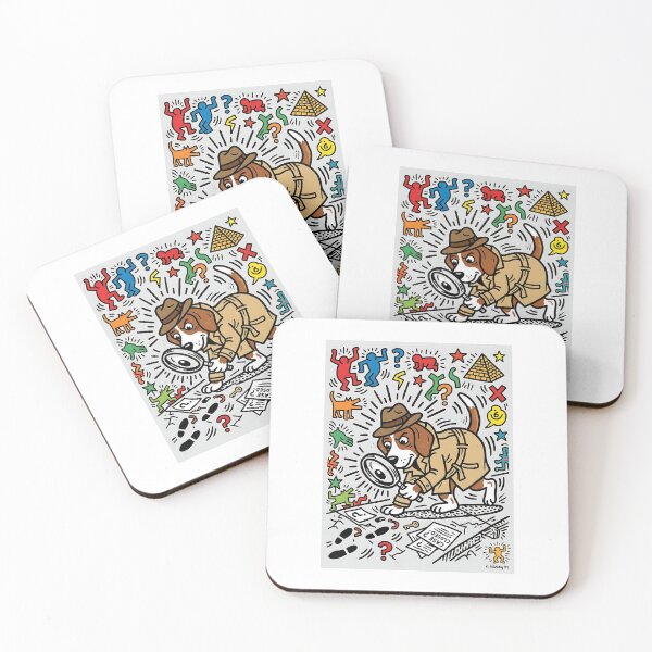Item preview, Beagle Detective designed and sold by PictoVibe.
