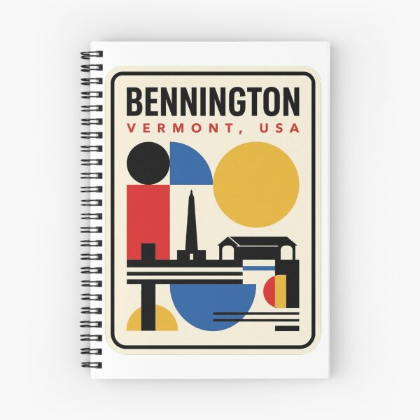 Item preview, Retro Bennington Bauhaus Geometric Skyline designed and sold by k3rstman1.