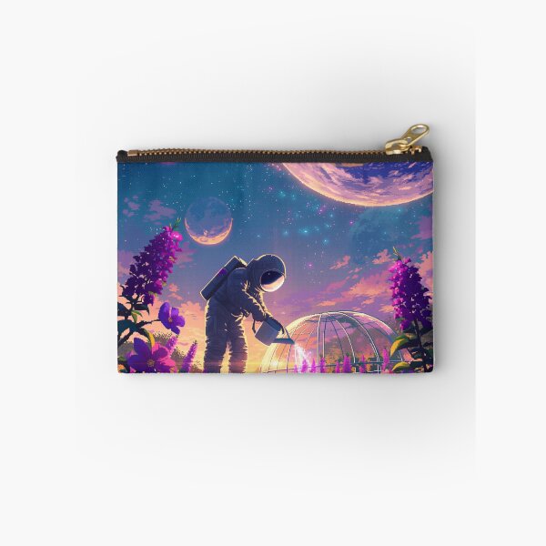 Item preview, Astronaut Space Garden Pixel Art designed and sold by NijiWorld.