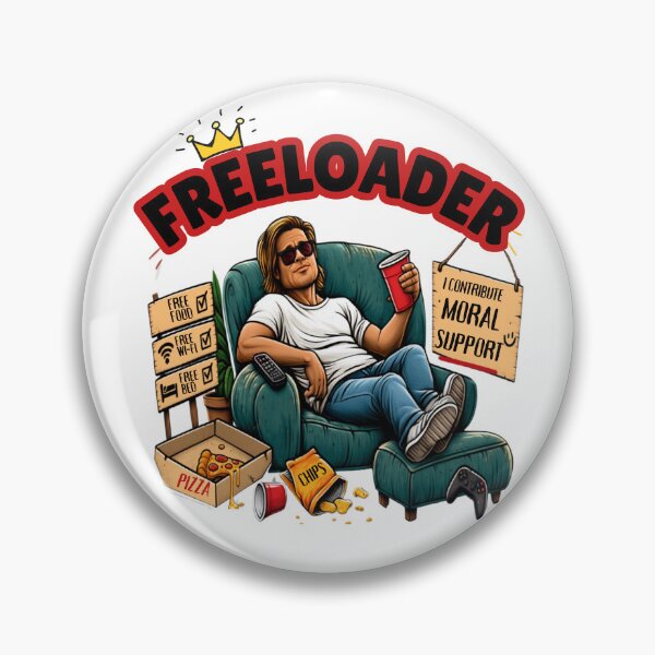 Item preview, freeloader cliff booth stunt man designed and sold by KreativKulture.
