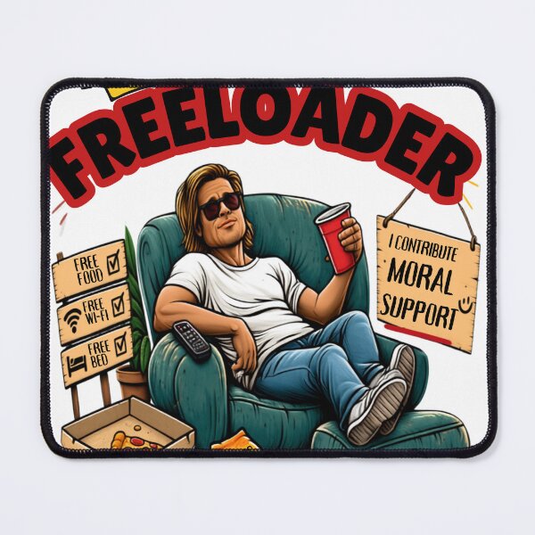Item preview, freeloader cliff booth stunt man designed and sold by KreativKulture.