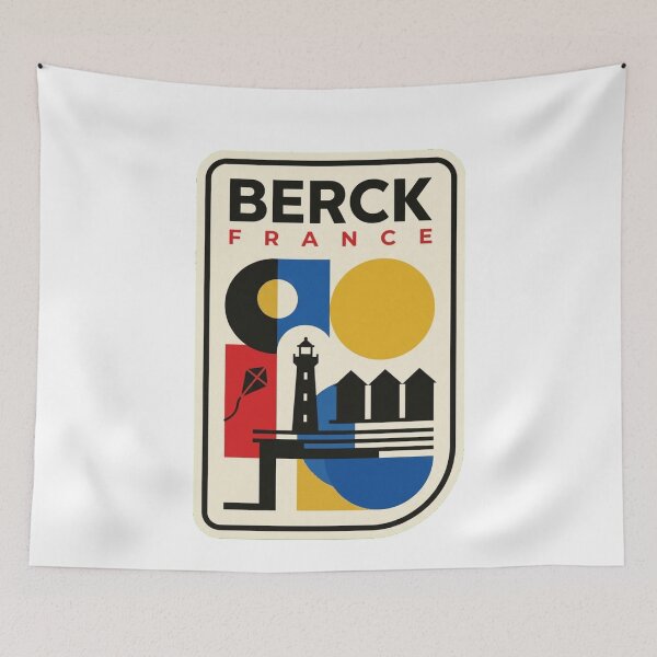 Item preview, Retro Berck Bauhaus Geometric Skyline designed and sold by k3rstman1.