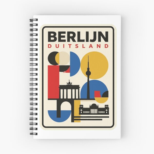 Artikelvorschau, Retro-Berliner Bauhaus-Skyline mit geometrischer Geometrie entworfen und verkauft von k3rstman1.