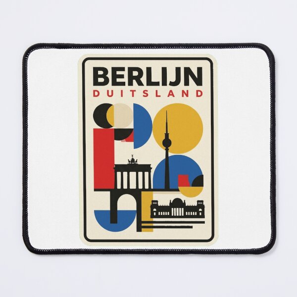 Item preview, Retro Berlin Bauhaus Geometric Skyline designed and sold by k3rstman1.