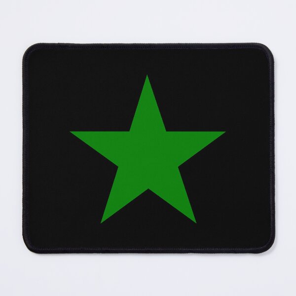 Item preview, Green Five Point Star designed and sold by pattern-archive.