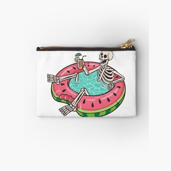 Item preview, Chill Skeleton Watermelon Pool Float designed and sold by wingoo22.