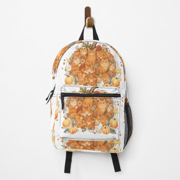 Item preview, Cozy Fall Pumpkin Cats designed and sold by Nacho Average Designs.