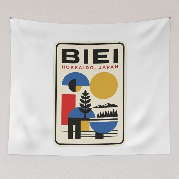 Item preview, Retro Biei Bauhaus Geometric Skyline designed and sold by k3rstman1.