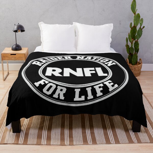 Item preview, RNFL Raider Nation For Life Circle Logo designed and sold by My Team Designs.