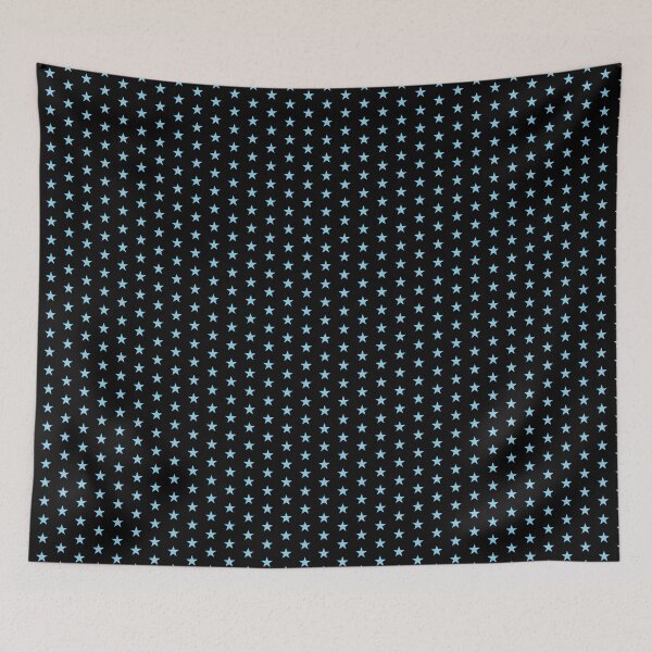 Item preview, Sky Blue Five Point Star designed and sold by pattern-archive.