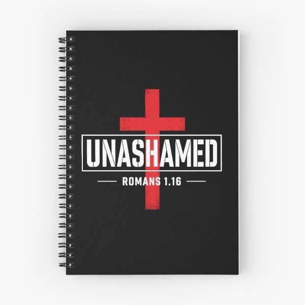 Item preview, Unashamed Romans 1:16 Red Christian Cross designed and sold by ChristianLife.