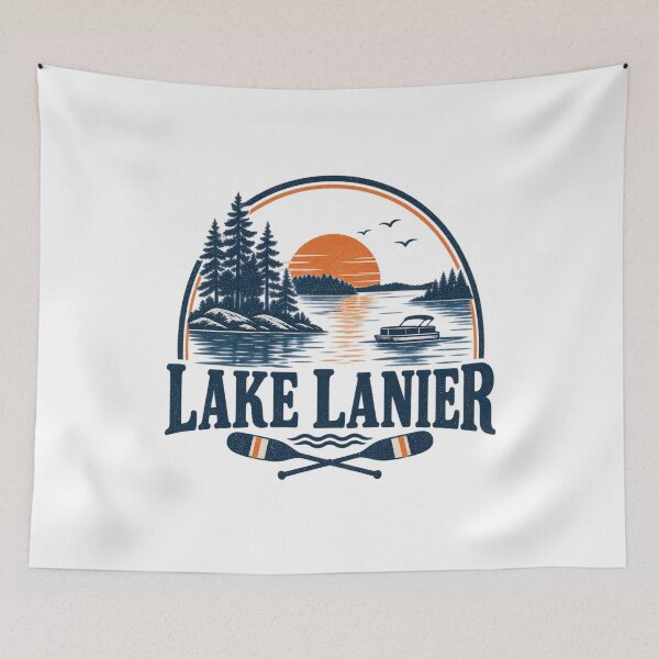 Item preview, Lake Lanier designed and sold by CampAndCoast.