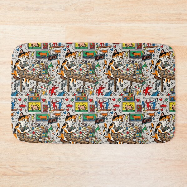 Item preview, Calico Tattoo Artist designed and sold by PictoVibe.