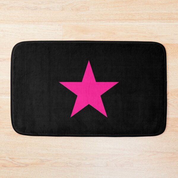 Item preview, Hot Pink Five Point Star designed and sold by pattern-archive.
